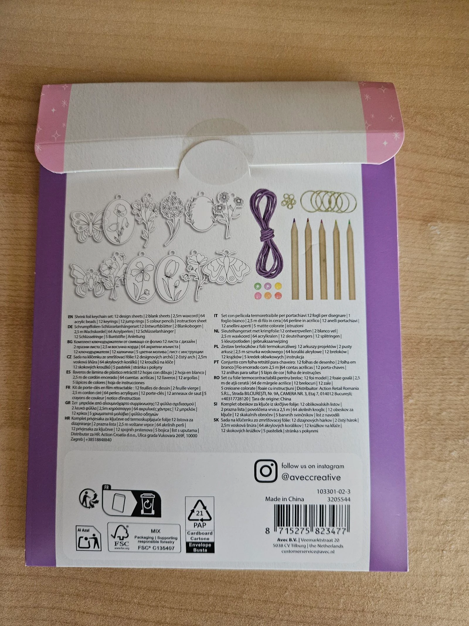 🎨 Creatieve set Sleutelhanger personaliseren – Nieuw ✨ – photo 2